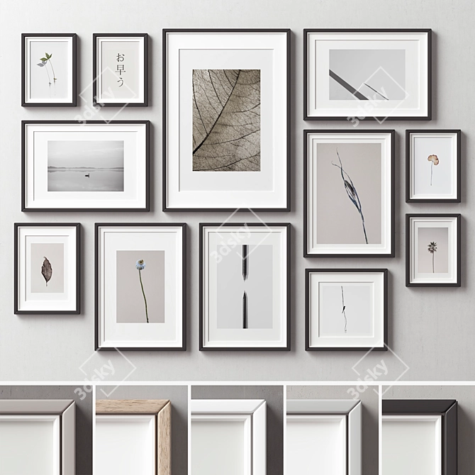 Versatile Picture Frames Collection 3D model image 6