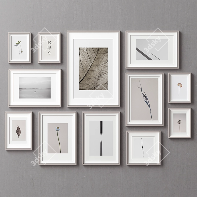 Versatile Picture Frames Collection 3D model image 9