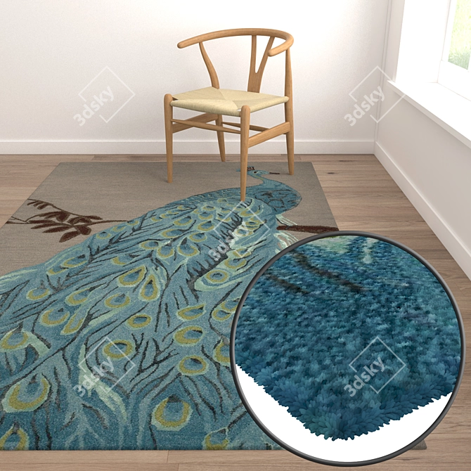 Premium Carpets Collection 3D model image 5