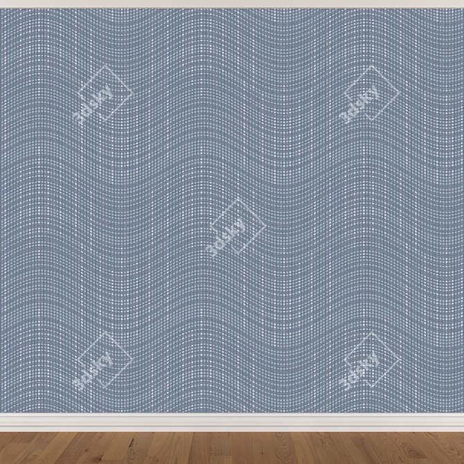 Seamless Wallpaper Set (3 Colors) 3D model image 4