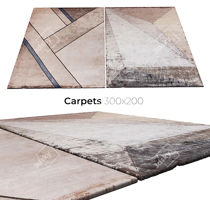 Luxurious Carpets for Elegant Homes 3D model image 1