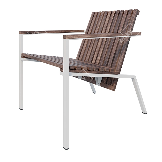 EGOE Axis Outdoor Chair 3D model image 7