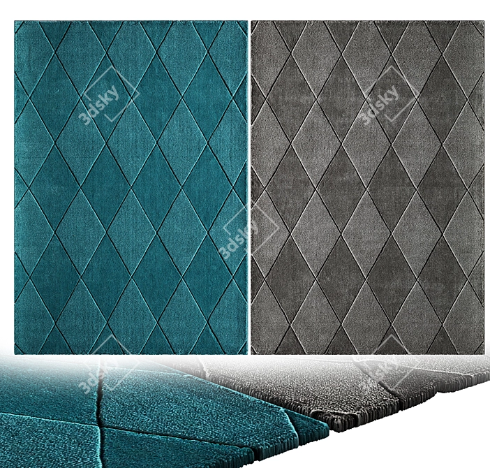 Luxury Carpets Collection 3D model image 2