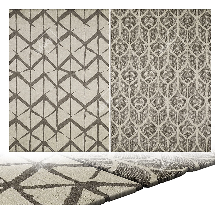 Luxury Collection: Elegant Carpets 3D model image 2