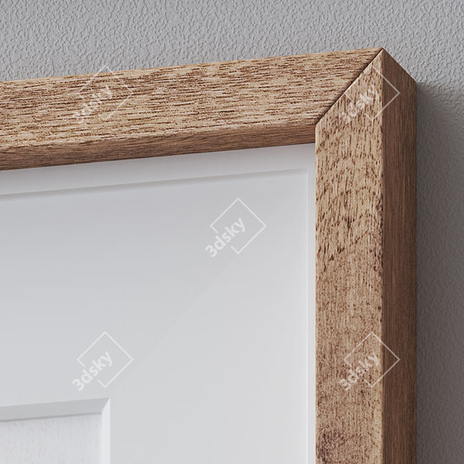 Versatile Photo Frames Set 3D model image 2