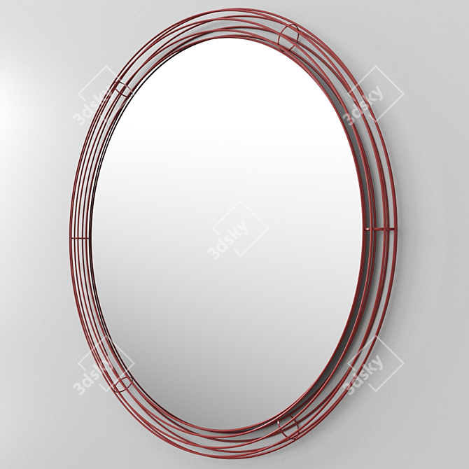 ORBITALE By HIRO Mirror Set 3D model image 1