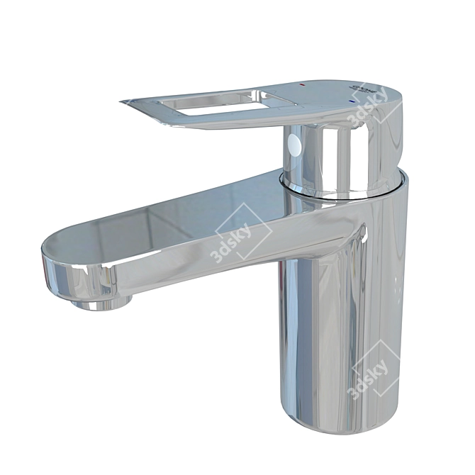 GROHE BauLoop Faucet Set: Innovative Design & Superior Functionality 3D model image 3