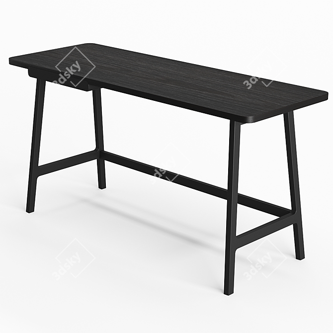 Elegant Arflex Ponti Table 3D model image 1