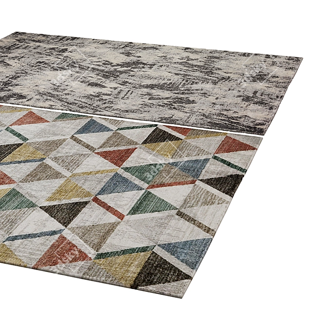 Luxurious Velvet Rug - 65 3D model image 2