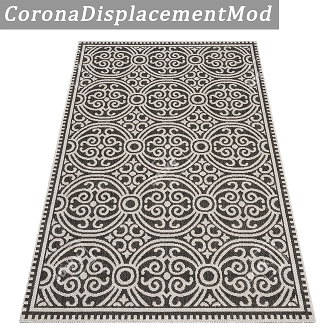 High-Quality Carpet Set 3D model image 4