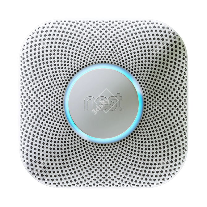 Smoke Detector: Google Nest Protect 3D model image 6