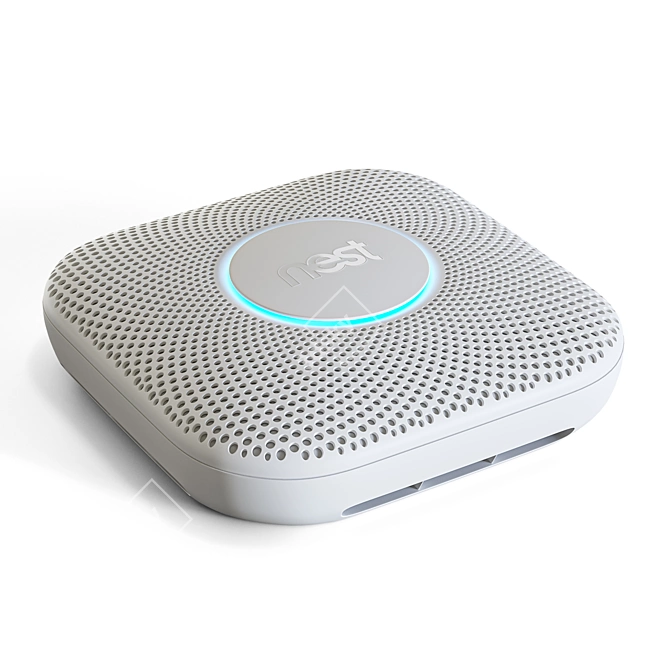 Smoke Detector: Google Nest Protect 3D model image 7