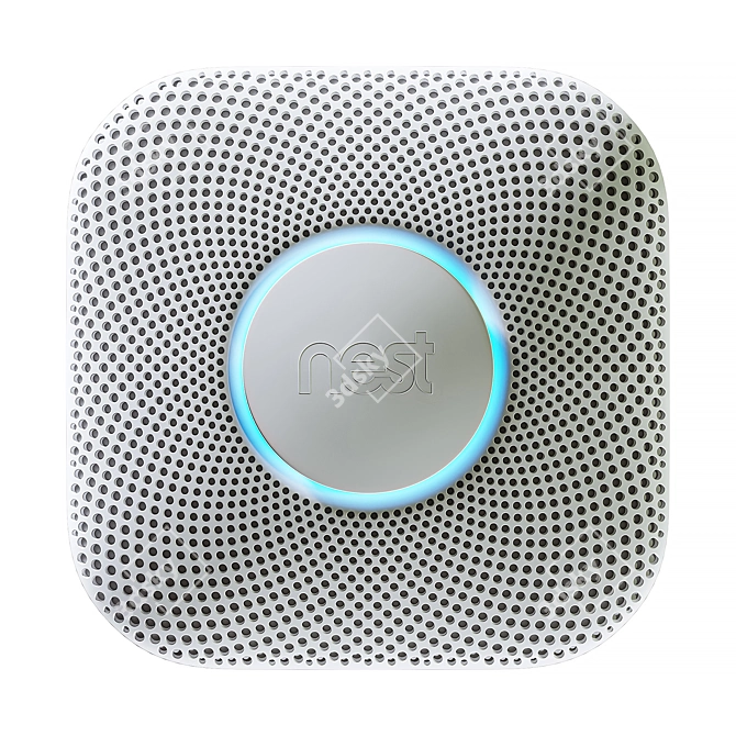 Smoke Detector: Google Nest Protect 3D model image 8