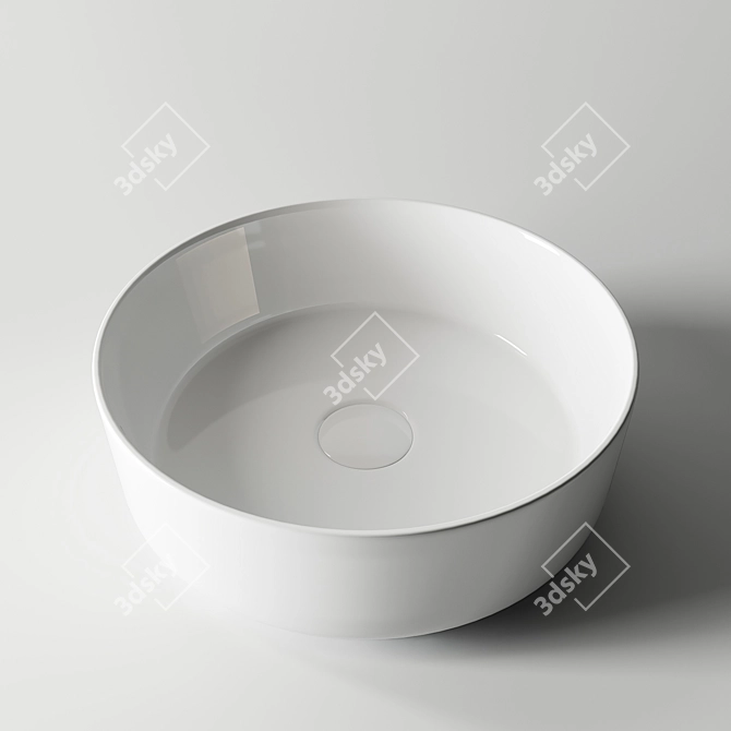 Element CN5001 Ceramica Nova Washbasin 3D model image 5