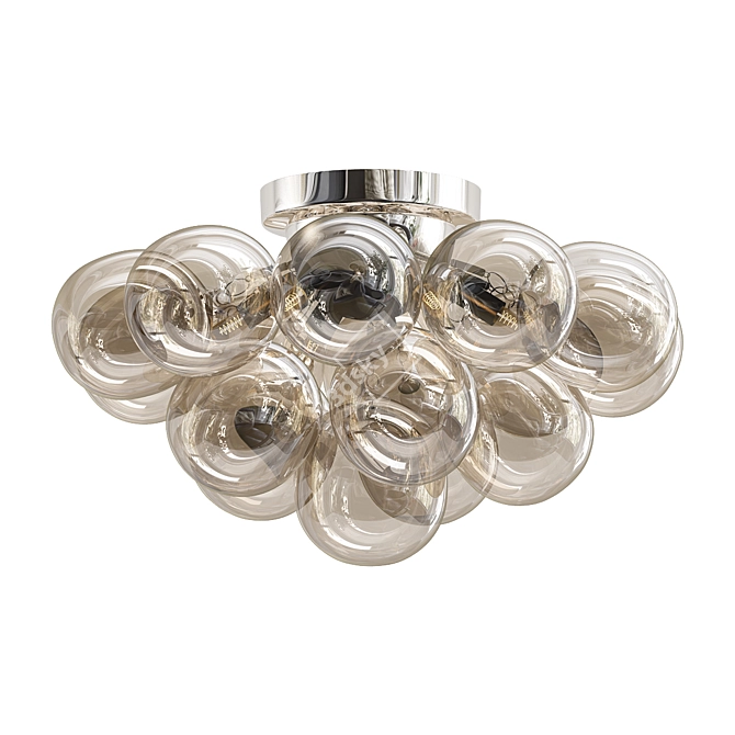 Elegant Sospiro Ceiling Chandelier 3D model image 1