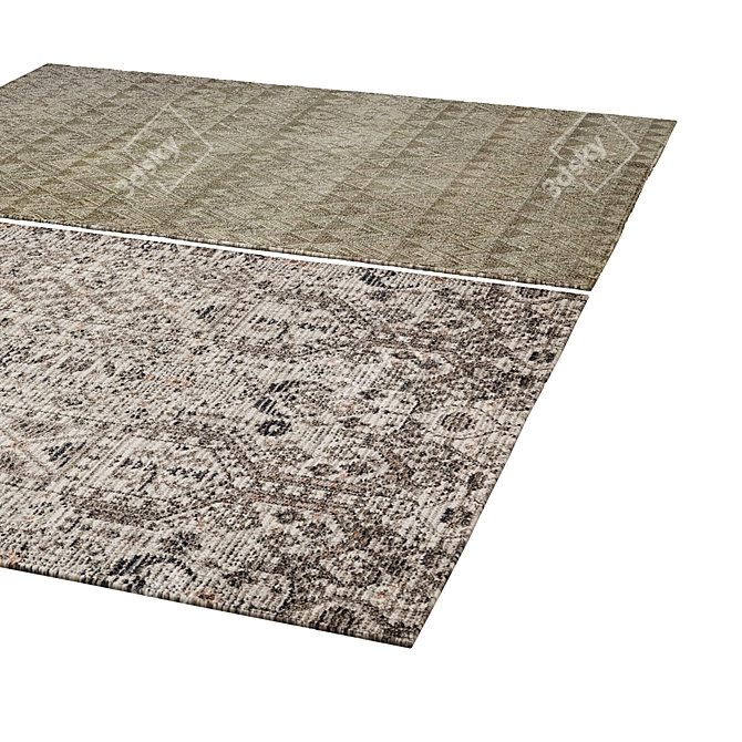 Luxury Poly Rug - Vets 4,004 3D model image 2