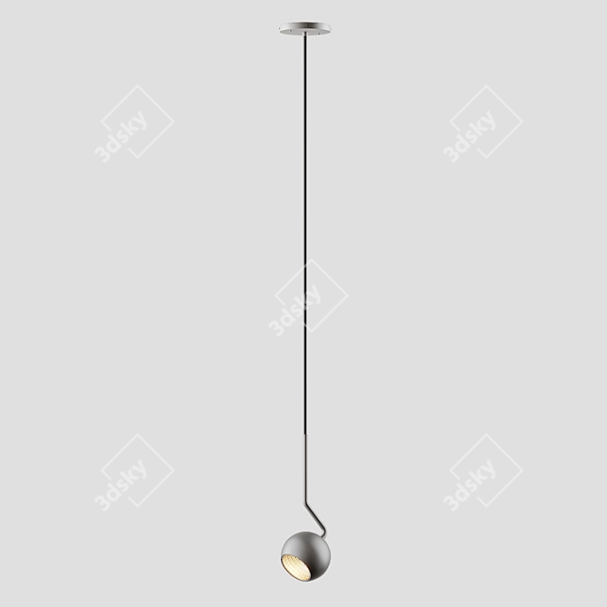 SPIN Pendant Light: Modern, Stylish, and Functional 3D model image 3