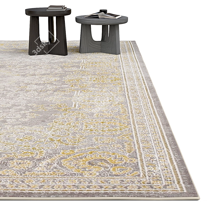 Luxury Carpet | Antique Chic 3D model image 2