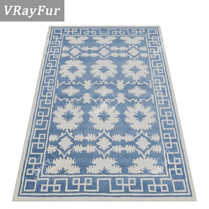 Versatile High-Quality Carpet Set 3D model image 2