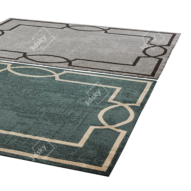 Luxury Oriental Rug - 81 3D model image 2