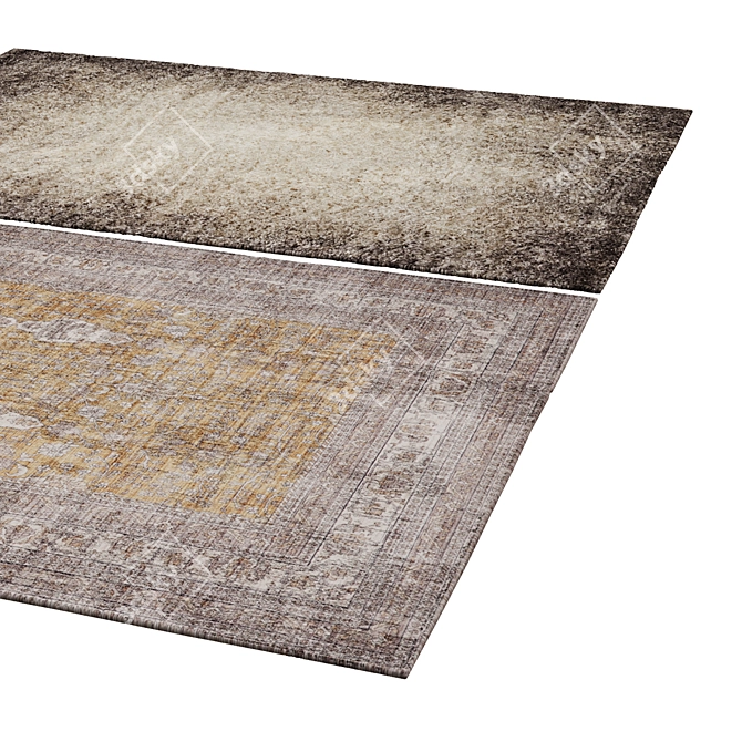 Versatile Rug 85: Polys 3,888, Vets 4,004 3D model image 2