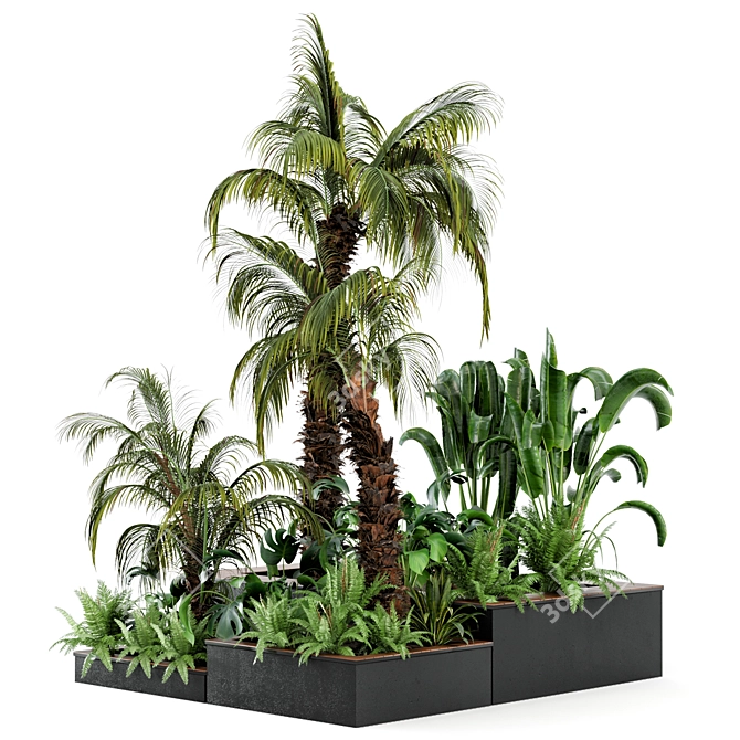 Ultimate Outdoor Garden Set 3D model image 1