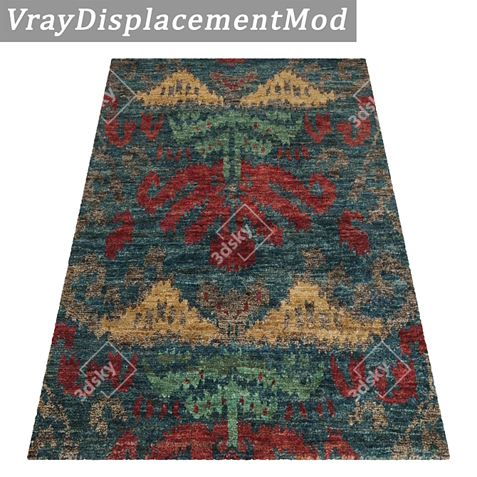 Luxury Carpet Set: High-Quality Textures 3D model image 3