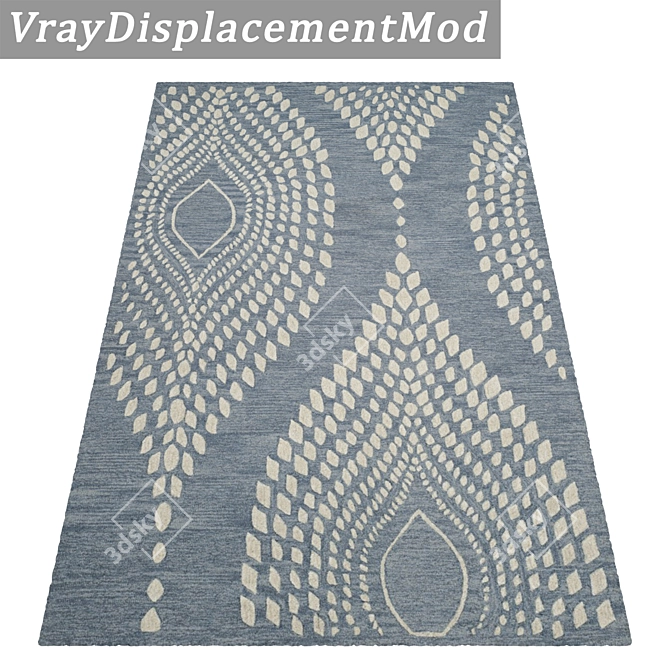 Luxury Carpet Set: High-quality Textures for Close and Distant Shots 3D model image 3