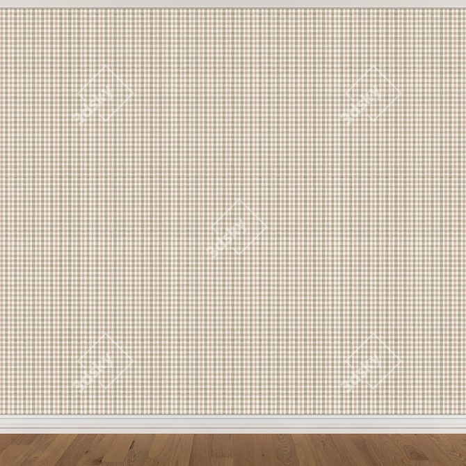 Seamless Wallpaper Seth in 3 Colors 3D model image 3