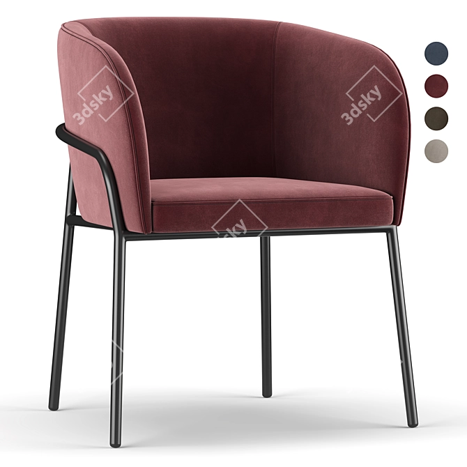 Elevate Your Comfort: Laika Chair 3D model image 1