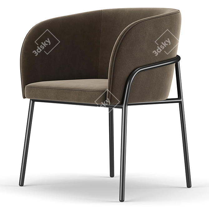 Elevate Your Comfort: Laika Chair 3D model image 4