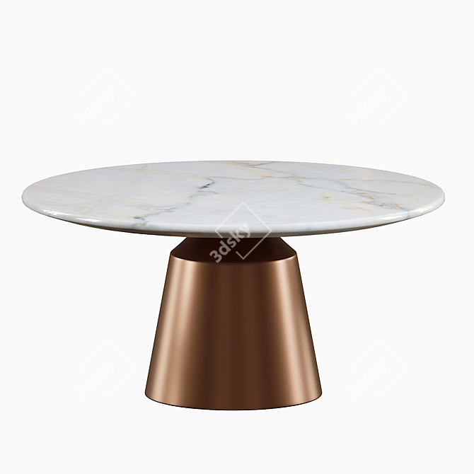 Modern Dining Set - Elegant & Functional 3D model image 4