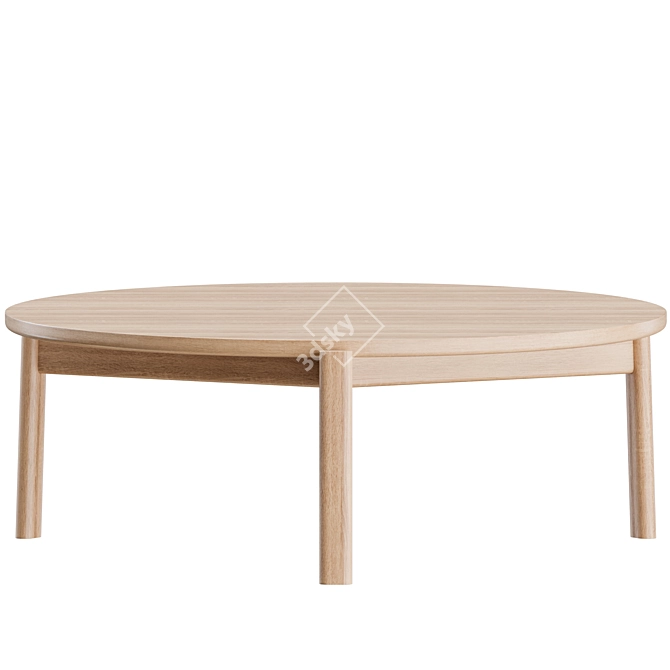 Passage Table Set: Modern and Sleek Design 3D model image 4