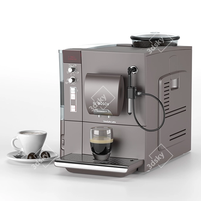 Bosch TES50328RW Coffee Maker 3D model image 3