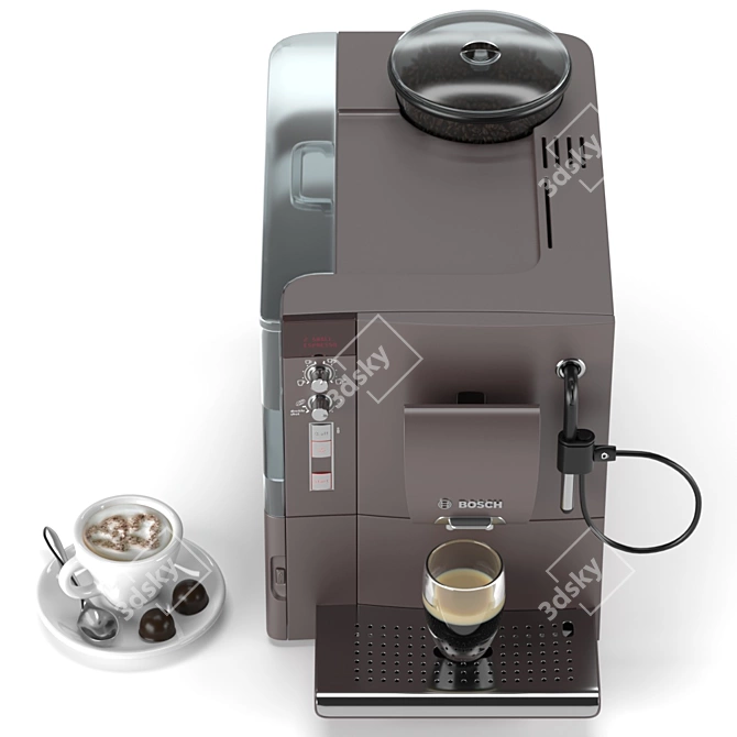 Bosch TES50328RW Coffee Maker 3D model image 4