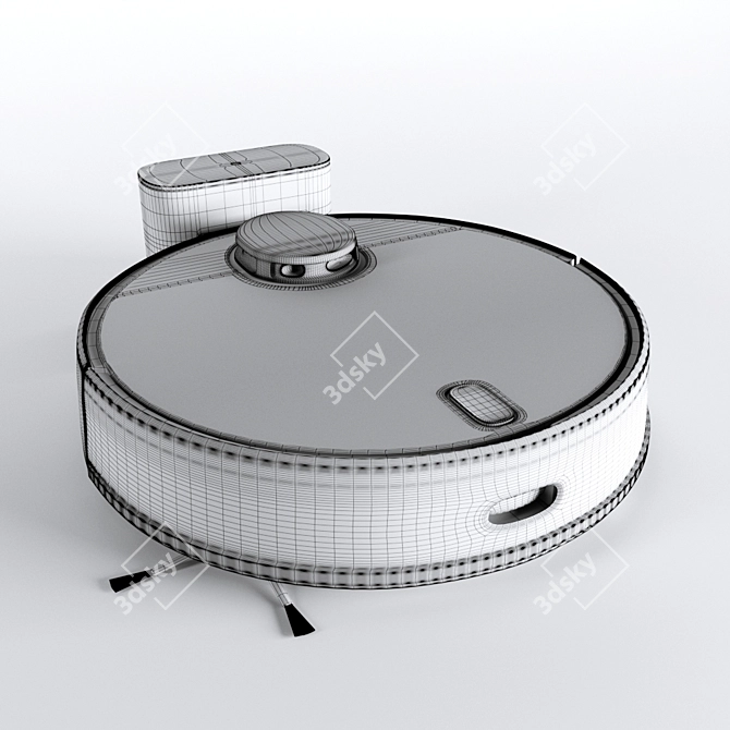 Xiaomi MiJia Robot Vacuum Cleaner 3D model image 2