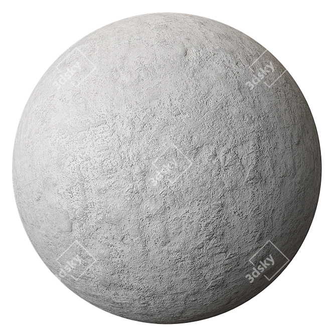 3D Plaster Texture Set 3D model image 2