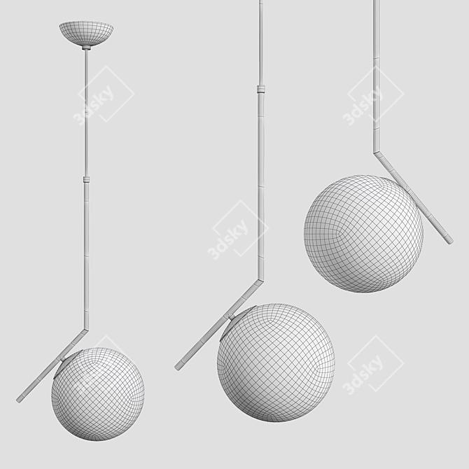 FLOS IC Lights Pendant Lamps 3D model image 2