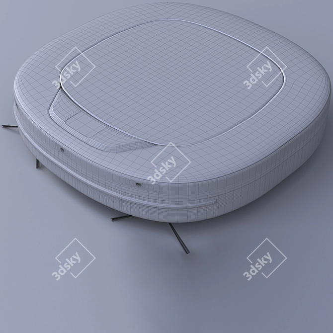 LG HOM-BOT Robot Vacuum: Powerful Cleaning Made Easy 3D model image 1