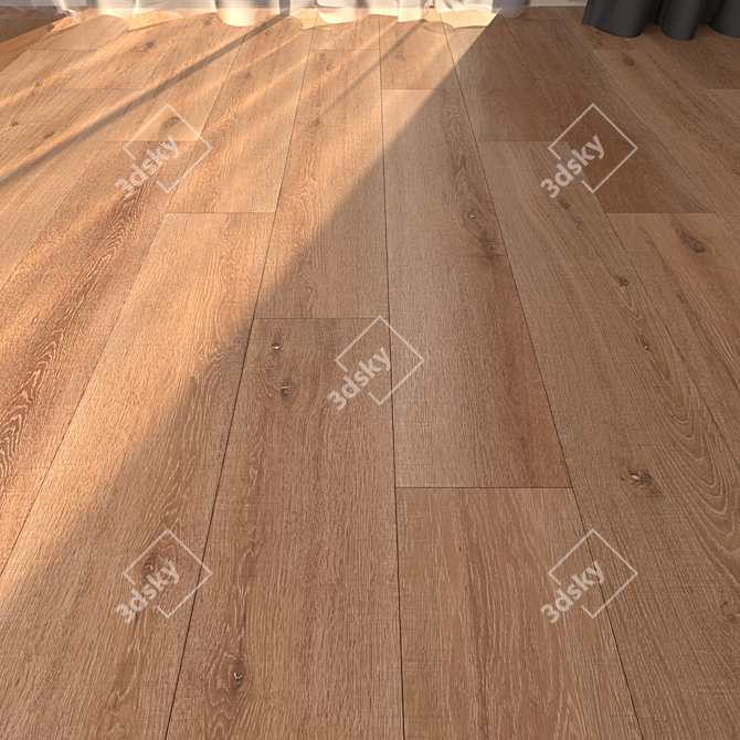 Corona Whistler Brown Parquet 3D model image 1