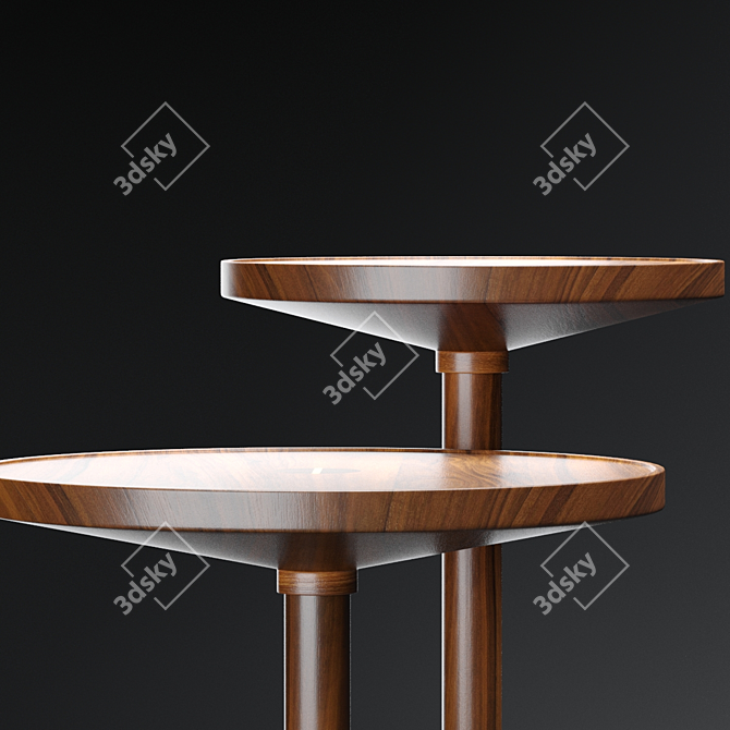 Crafted Geometry: Monterrey Tables 3D model image 7