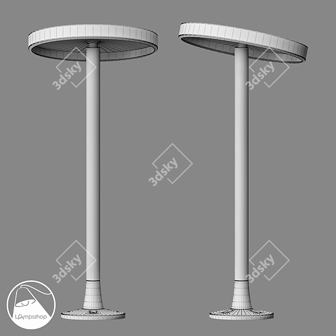 Classic Street Light Collection 3D model image 2