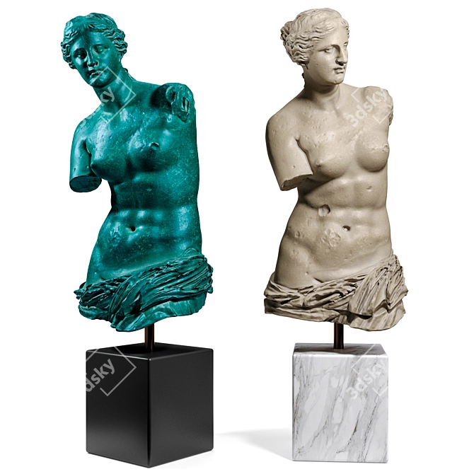 Timeless Beauty: Venus de Milo 3D model image 1