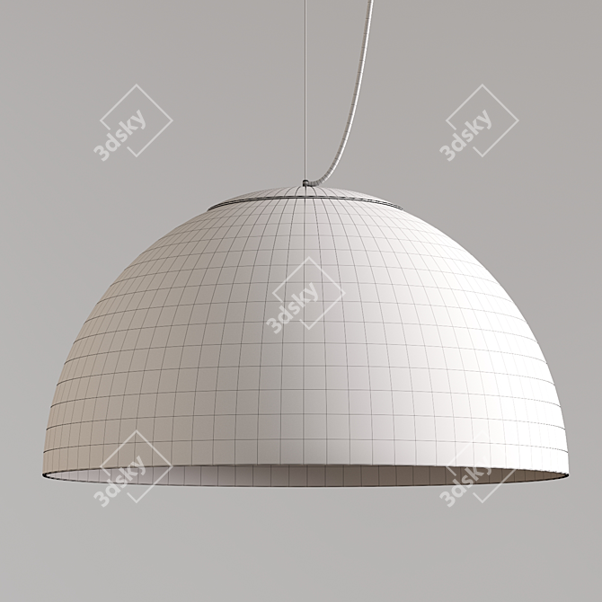 Sleek Pendant Light: Modern Design 3D model image 3