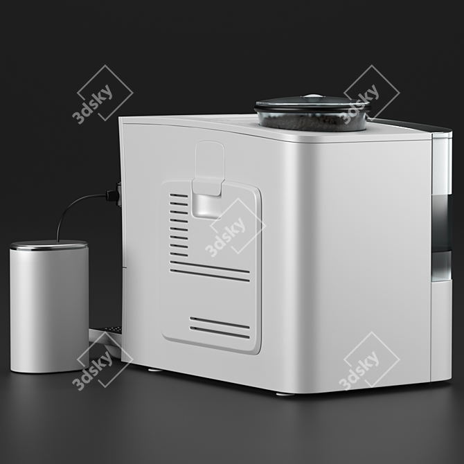 Bosch TES50328RW: White Coffee Perfection 3D model image 5