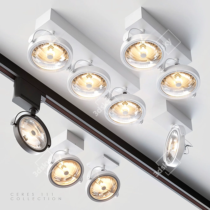 CERES Collection: Modern and Versatile Lighting 3D model image 1