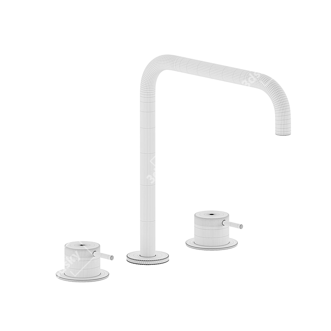 Brodware Faucet-MINIM SET: Perfect Kitchen, Bath, Basin Accessories 3D model image 3