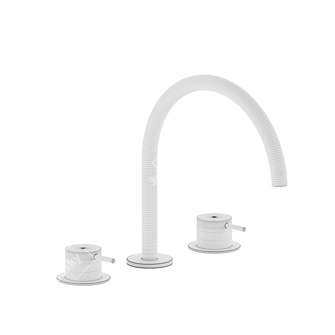 Brodware Faucet-MINIM SET: Perfect Kitchen, Bath, Basin Accessories 3D model image 5