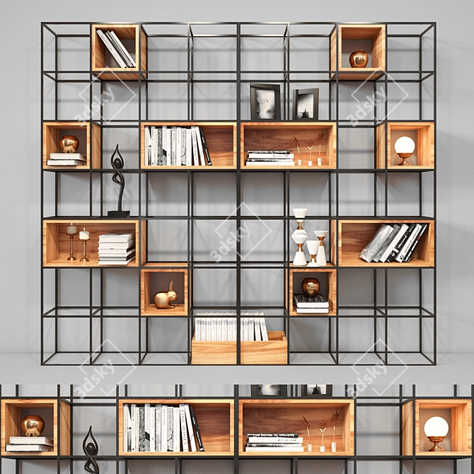 3D Render Rack: Vray + Corona 3D model image 1