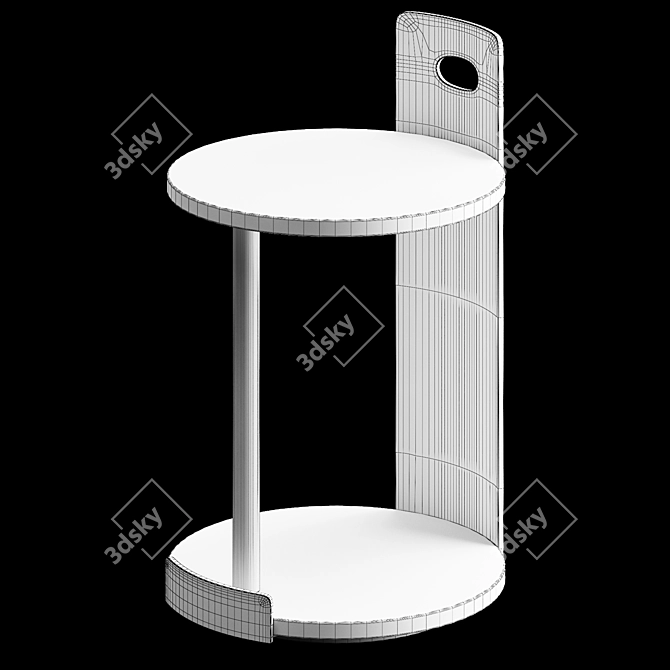Elegant T8 Cosimo Table: Sleek Design by Lazzarini & Pickering 3D model image 4